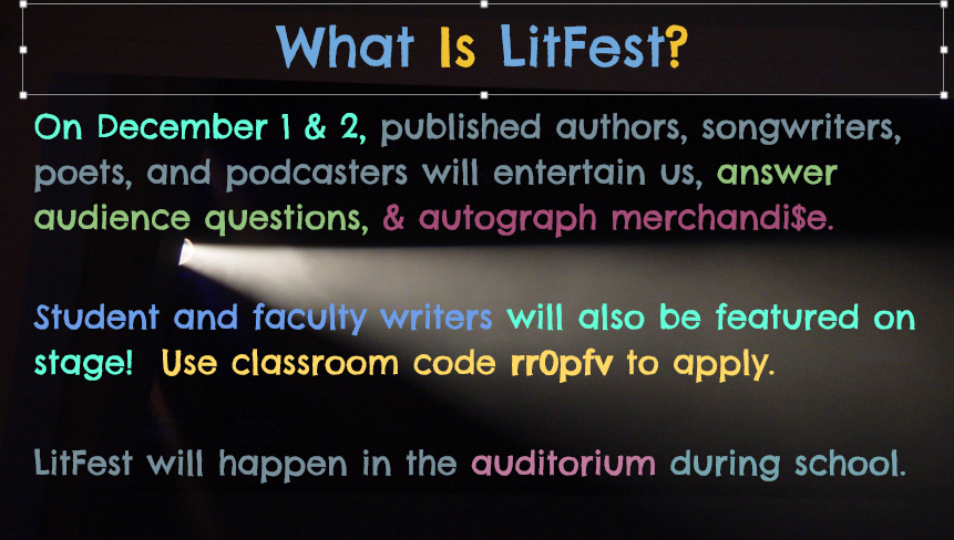 What is LitFest?