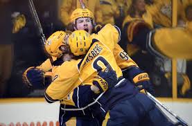 Nashville Predators win the series against the St. Louis Blues 4-2 to advance to their first Western Conference Final. 