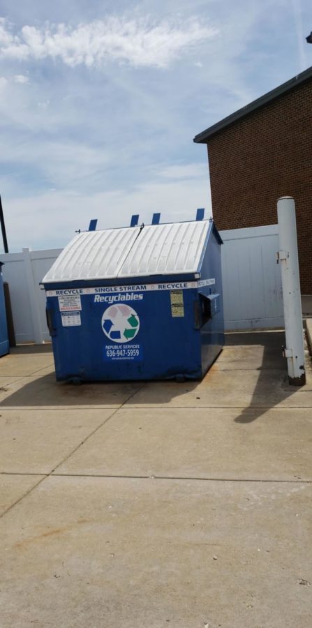 Recycling bins are in use at our school, but what about the ones in the classrooms?