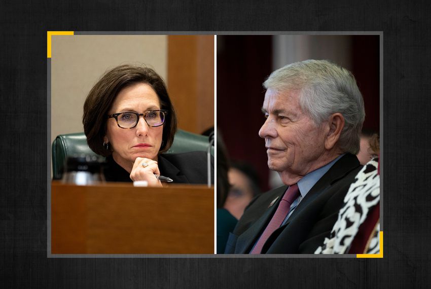 Eminent Domain reform in Texas was struck down as legislatures, such as Lois Kolkhorst, left, could not reach common ground with legislatures like Tom Craddick.