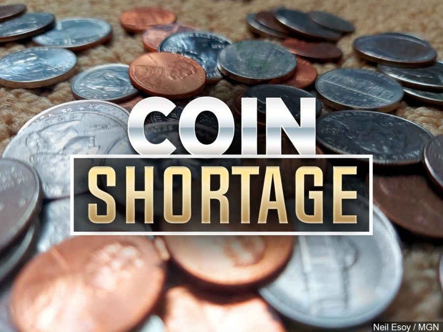 Many stores are accepting exact change or debit/credit cards only due to a National coin shortage.