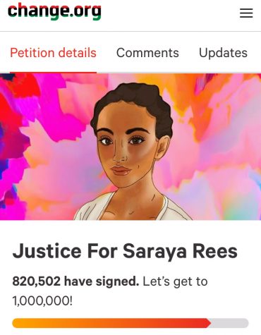 A petition from change.org petitioning to free Sayara Rees from her charges and allow her to get mental assistance.