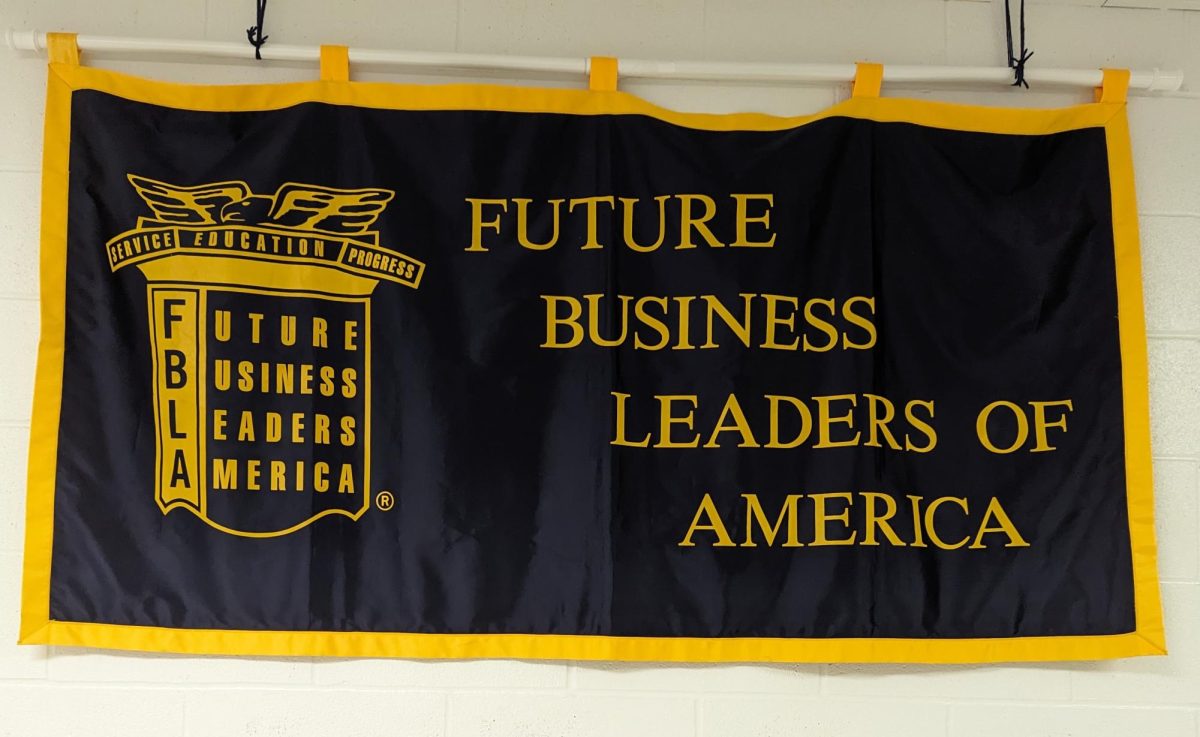 The banner that represents the FBLA staff.